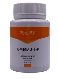 Омега-3-6-9 New Life ПНЖК 60 капсул