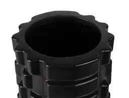 Масажний ролик (роллер) PowerPlay 4342 Massage Roller Чорний (30x10 см) (PP_4342_Black) - мініатюра 3