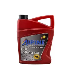 Моторна олива Alpine 5W-40 RSL С3 4л (0175-4)