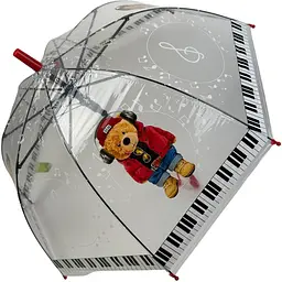 Дитяча парасолька-палиця напівавтомат Rain 75 см різнобарвна