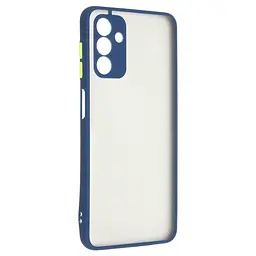Чехол-накладка для Samsung Galaxy A13 5G (A136)/A04s (A047), Frosted Matte, синий, противоударный чехол с защитой всего корпуса, термополиуретан TPU + поликарбонат PC, ArmorStandart (ARM66707)