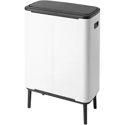 Бак для сміття Brabantia Bo Touch Bin Hi білий 2x30 л (130601) - мініатюра 2