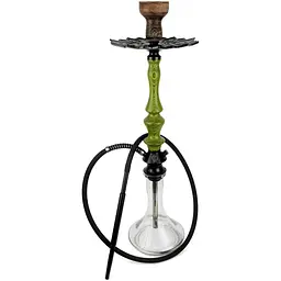 Кальян KARMA HOOKAH 3.3 Green (Craft Clear) - мініатюра 2