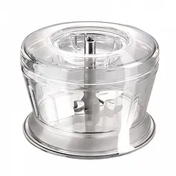 Блендер Bamix DeLuxe червоний metallic M200 (3 насадки, С-ручка) 1010.005 - мініатюра 3