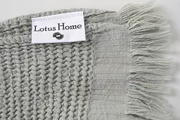 Рушник Lotus Home - Rius light gri світло-сірий 90x170 - мініатюра 3