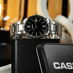 Чоловічий годинник Casio MTP-V002D-1B3 Сріблястий ( AT1141-0115 ) - мініатюра 3
