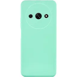 Силіконовий чохол Candy Full Camera для Xiaomi Redmi A3 Зелений / Menthol