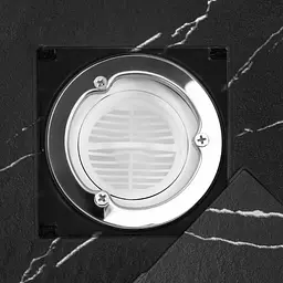 Душовий піддон Rea Bazalt 90x90 carrara black REA-K7003, Мармур - мініатюра 3