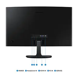 Монітор Samsung LS24D360GAIXUA - мініатюра 6
