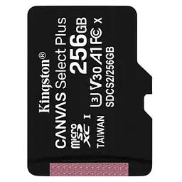Карта пам'яті Kingston 256GB microSDXC Canvas Select Plus 100R A1 C10 (SDCS2/256GBSP) без SD-адаптера [66806]