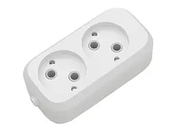 Розетковий блок Electrum ABS SM-2 White (C-SM-1774)