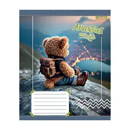Зошит 1 вересня Adventure awaits А5 12 аркушів лінія (768197), в асортименті - мініатюра 3