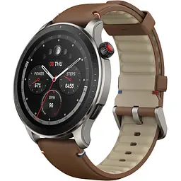 Смарт-годинник Amazfit GTR 4 Brown Leather [76489]