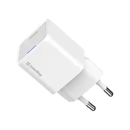Зарядний пристрій ColorWay GaN Mini 25 Вт порт PD PPS USB-C білий (CW-CHS052PD-WT) - мініатюра 4