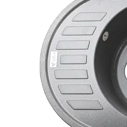 Гранітна мийка Mira ARNICA сірий 620 х 500 мм - мініатюра 5