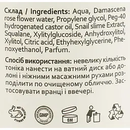 Тонік для обличчя Hollyskin Snail Skin Toner, 250 мл - мініатюра 4