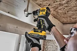 DeWALT Шурупокрут-дриль акумуляторний DeWALT XR Li-Ion PowerStack 18В 2х5А·рік 90Нм 0-650·0-2000об/хв кейс ЗП 1.28кг - мініатюра 5