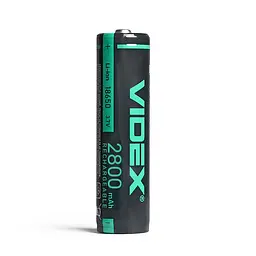 Акумулятор Videx літій-іонний 18650-P (захист) 2800mAh color box/1шт VIDEX (23581-000) - мініатюра 2