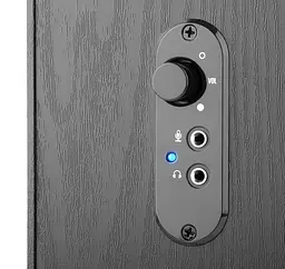 Компьютерные колонки 2.0 REAL-EL S235 18W Black - мініатюра 6