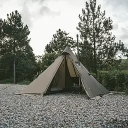 Намет Naturehike CNK2300ZP025 із гострою верхівкою коричневий - мініатюра 3