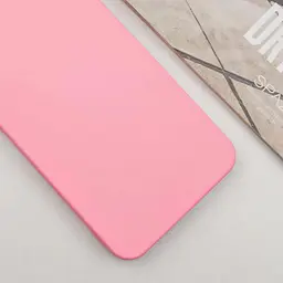 Чохол Silicone Cover Lakshmi Full Camera (AA) with MagFit для Motorola Moto G75 5G Рожевий / Light pink - мініатюра 2