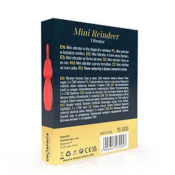 Вибратор для клитора Sweet Play Mini Reindeer Vibrator A10 - мініатюра 9