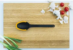 Ложка Fiskars Form з силіконовим краєм чорна 29 см (1027299) - мініатюра 9