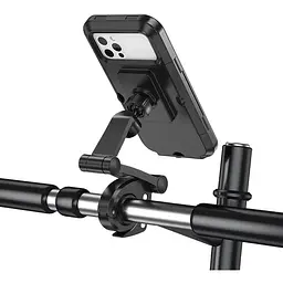 Велотримач для телефону HOCO Rider waterproof bicycle stand CA101 190x100mm base - мініатюра 5
