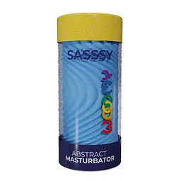 Мастурбатор Wooomy Sasssy Abstract Masturbator, наскрізний, двосторонній - мініатюра 6