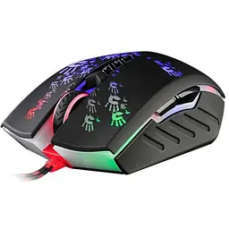 Миша Bloody A4Tech A60A USB Black (A60A (Black)) - мініатюра 2