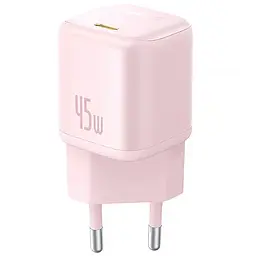 МЗП Baseus PicoGo GaN Fast Charger 45W (1USB-C) (P10176800) Baby Pink