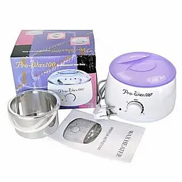 Воскоплав баночний Pro Wax 100 для депіляції нагрівач для гарячого воску з терморегулятором - мініатюра 5