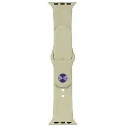 Ремінець Apple Watch Silicone 38/40/41 мм Stone L (11) (10)