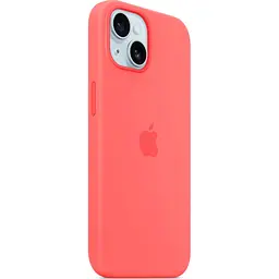 Чохол Silicone Case with MagSafe для Apple iPhone 15 Guava ААА [94560] - мініатюра 2