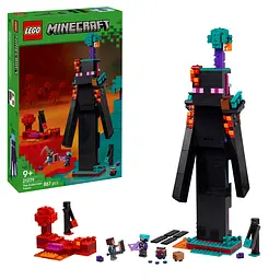 Конструктор LEGO Minecraft Вежа Ендермена 867 деталей (21279) - мініатюра 3