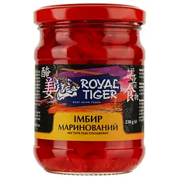 Імбир маринований Royal Tiger рожевий 230 г