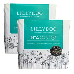 Підгузки LILLYDOO 4 (9-14 кг), 40 шт