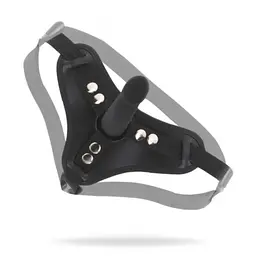 Страпон на ремені Taboom Strap-On Harness with Dong S, 12,5 см - мініатюра 2
