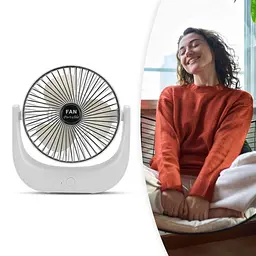 Портативний вентилятор настільний міні ручний Portable Fan AND LY-853 - мініатюра 2