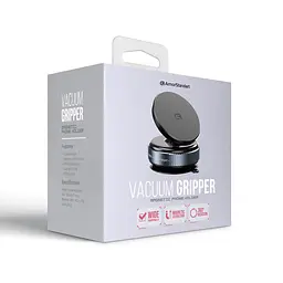 Автотримач для телефона магнітний ArmorStandart VacuumGripper black (ARM82880) - мініатюра 3