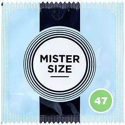 Презервативи різного розміру Mister Size 47 мм