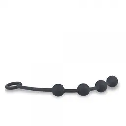 Анальний ланцюжок Nexus Excite Medium Anal Beads 23 см (чорний) - мініатюра 4