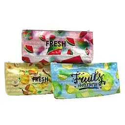 Пенал плоский Fruits, 1 відділення, 20x9x2 см, PVC, 2171P (В асортименті) - мініатюра 2