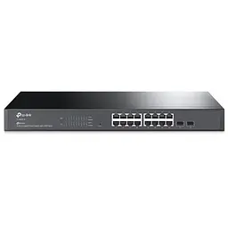 Комутатор TP-LINK TL-SG2218, 16x1FE, 2x1GE/SFP, некерований, стійковий