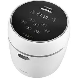 Рисоварка Sencor білий 0.6 л 350 Вт (SRM0670WH) - мініатюра 3