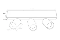 Трековий Світильник MJ-Light Magnet TS-SLC78007/3X7W NW 4000K - мініатюра 10