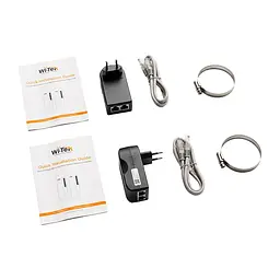 Комплект бездротового моста WiFi Wi-Tek WI-CPE800-KIT V3 5GHz, 867Mbps, 5km, 2x1000Mbps, PoE IN/LAN OUT, Cloud (73-00259) - мініатюра 5