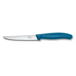 Ніж для стейка та піци Victorinox Swiss Classic 11см хвил син 6.7232.C1
