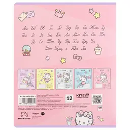Зошит Kite Hello Kitty, 12 аркушів, лінія (HK25-234-1) - мініатюра 7