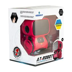 Інтерактивна іграшка AT-Robot робот з голосовим управл.червоний, укр (AT001-01-UKR) - мініатюра 2